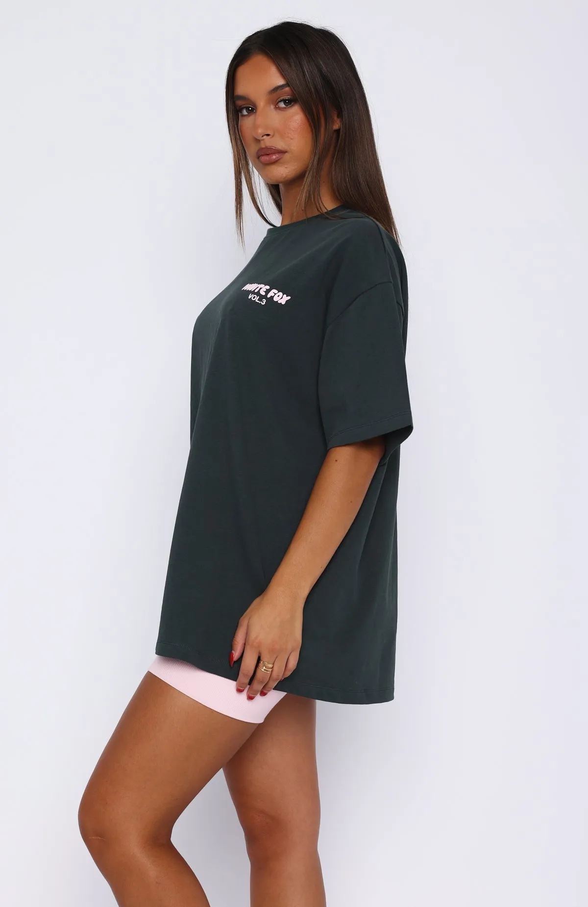 Offstage Oversized Tee Dark Green