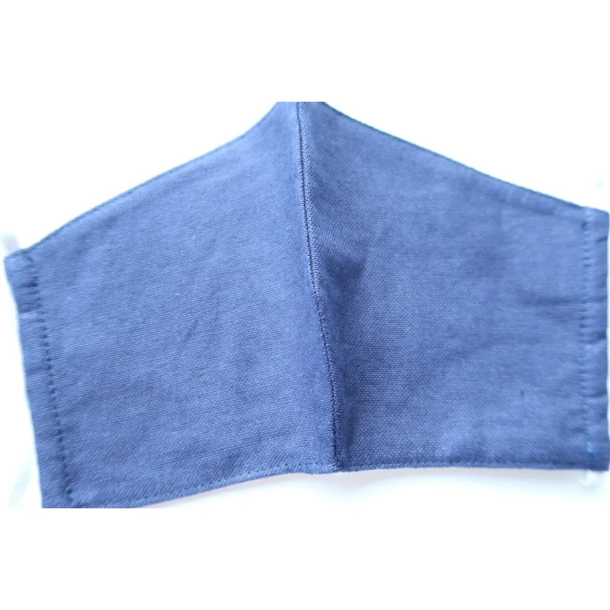 Pack (2pc) | Light Cotton Denim Fabric Facemasks | 3 layers M196