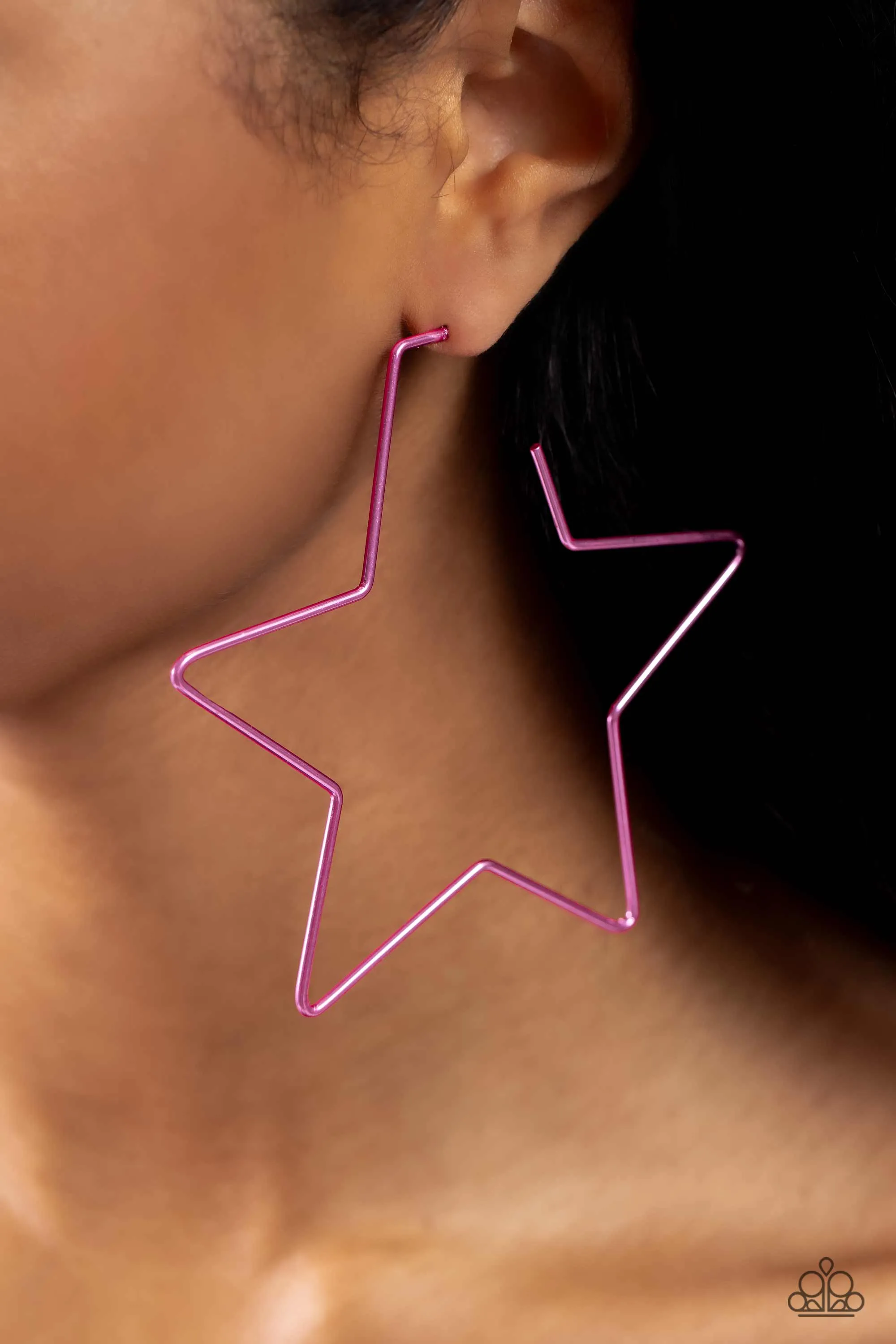 Paparazzi Starstruck Secret Pink Post Earrings