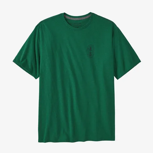 PATAGONIA Men's Clean Climb Trade Responsibili-Tee Clean Climb Bloom: Gather Green