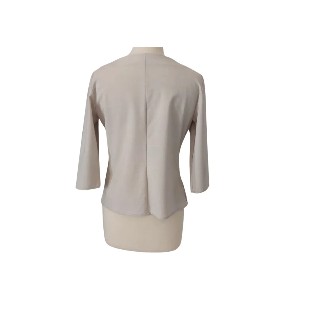 Philosophy Beige Formal Blouse | Gently Used |