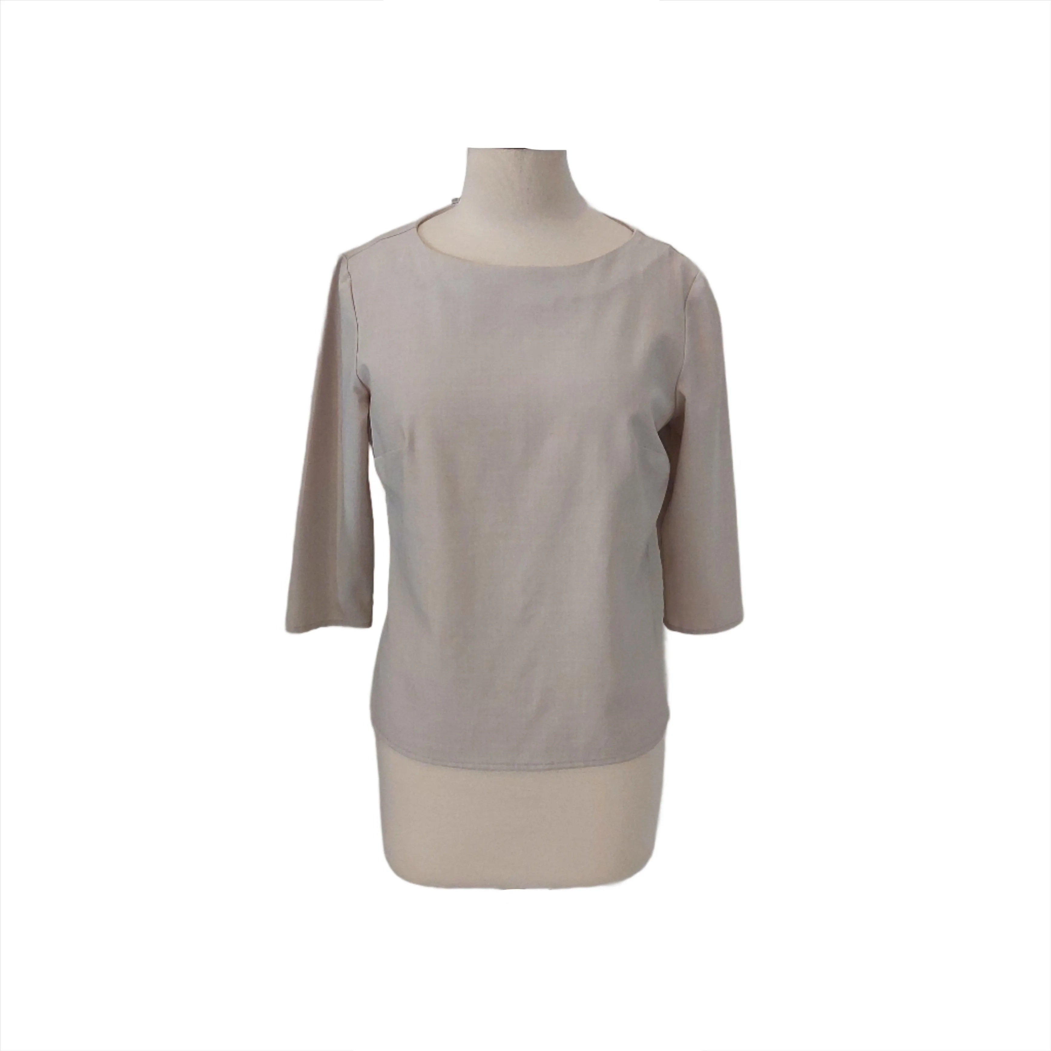 Philosophy Beige Formal Blouse | Gently Used |