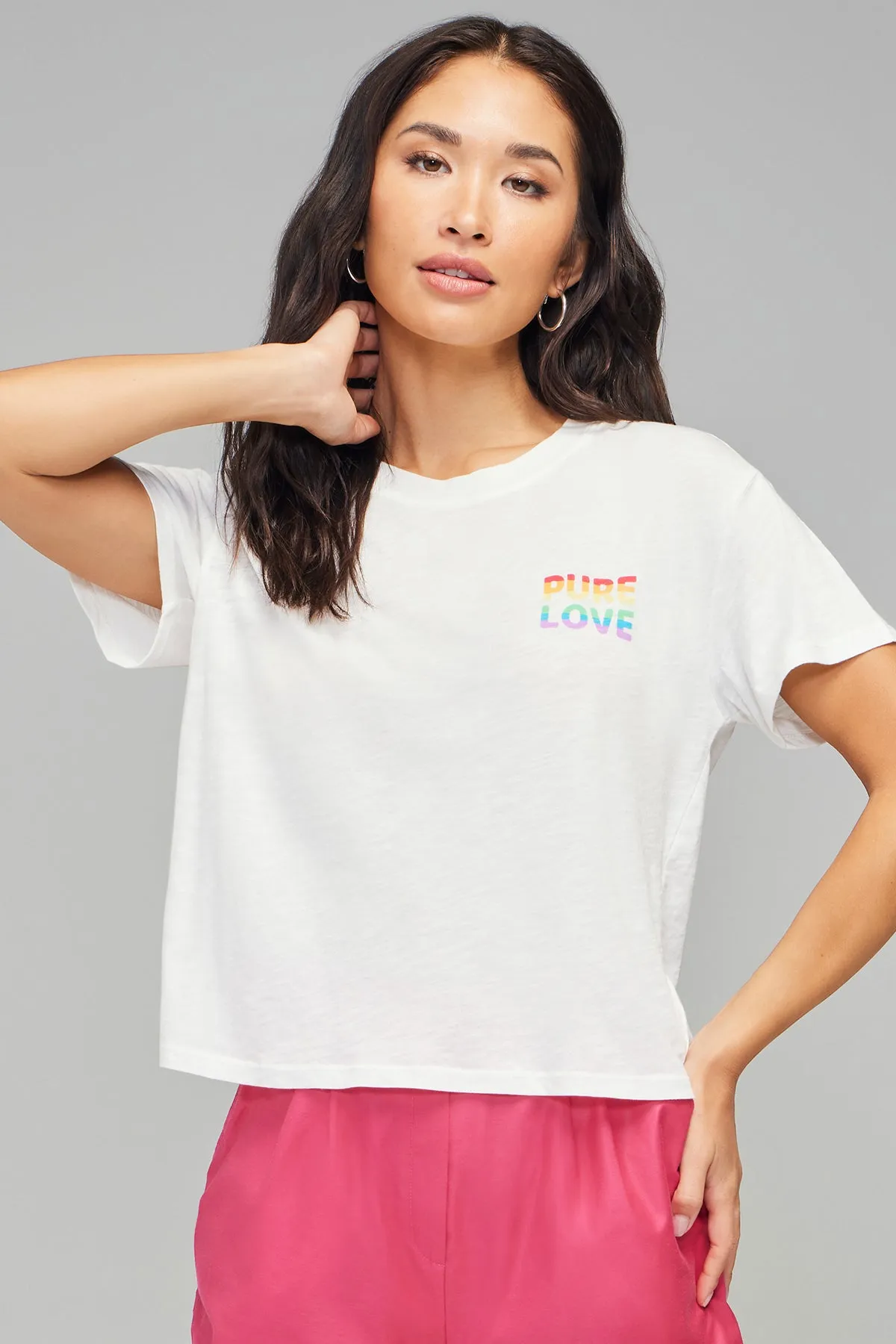 Pure Love Boy Tee | Vanilla