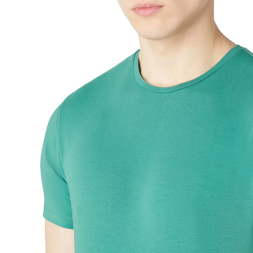 Remus Uomo Stretch Cotton Tee - Green