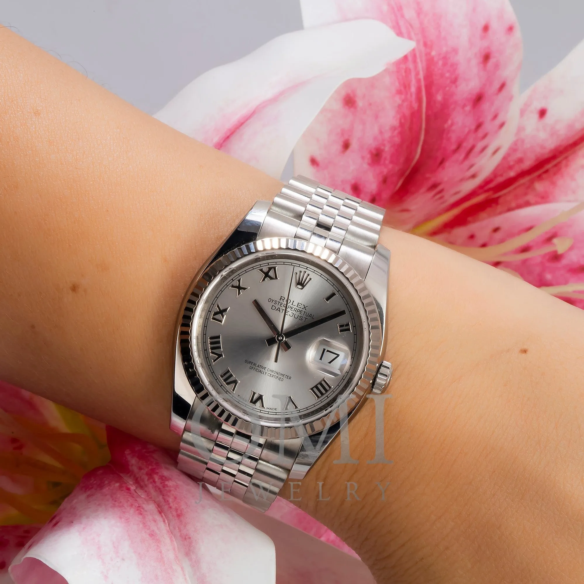 Rolex Datejust 116234 36MM Silver Dial With Stainless Steel Bracelet