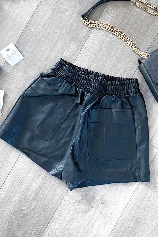 Ruby Leather Short