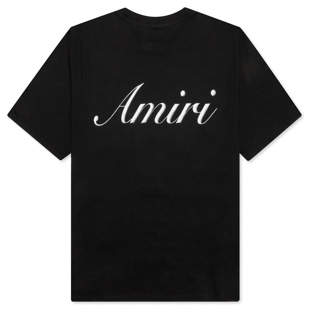 Script Logo Tee - Black