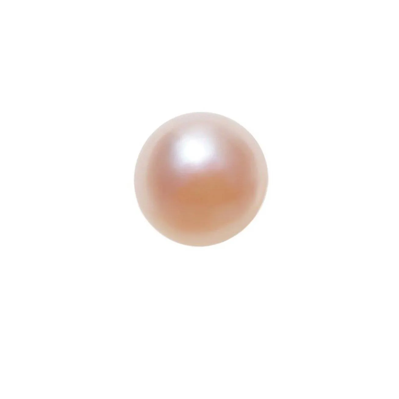 Second Grade Semi Round Pink Freshwater Pearl WA00015