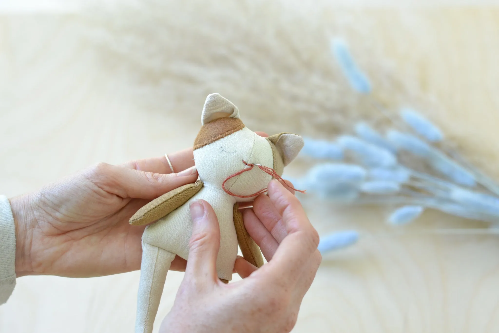 Sewing Pattern - Mini Cat doll