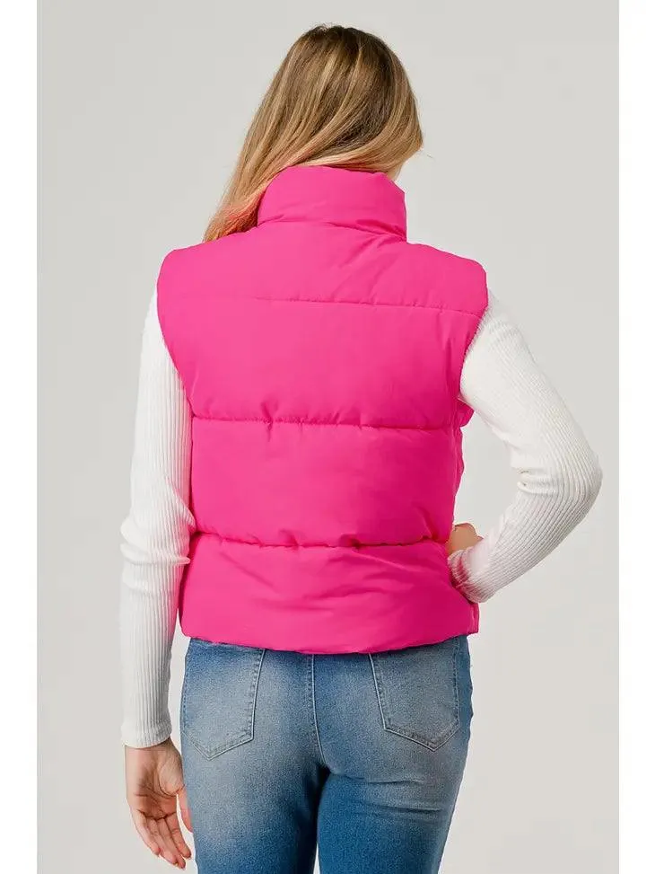 Short Puffer Vest