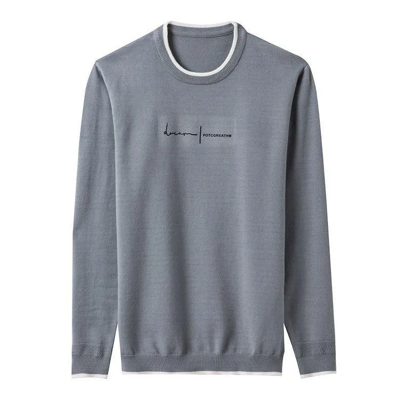 Signature Crew Neck Sweater For Men