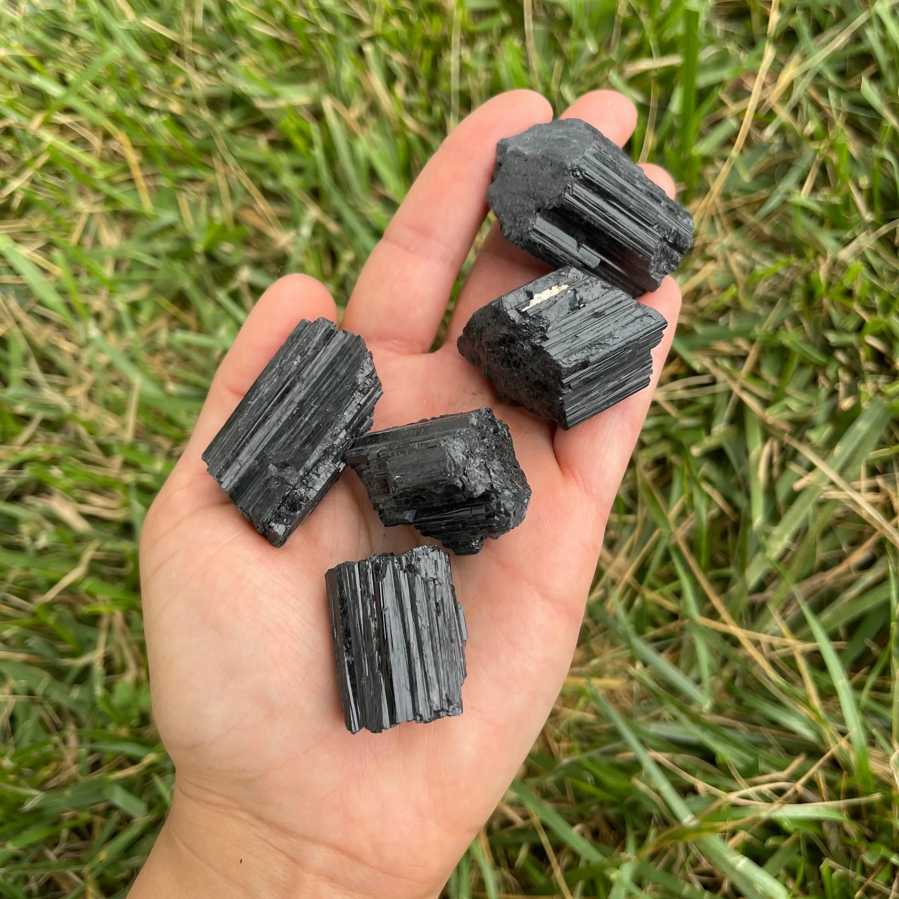 Small Raw Black Tourmaline Crystal