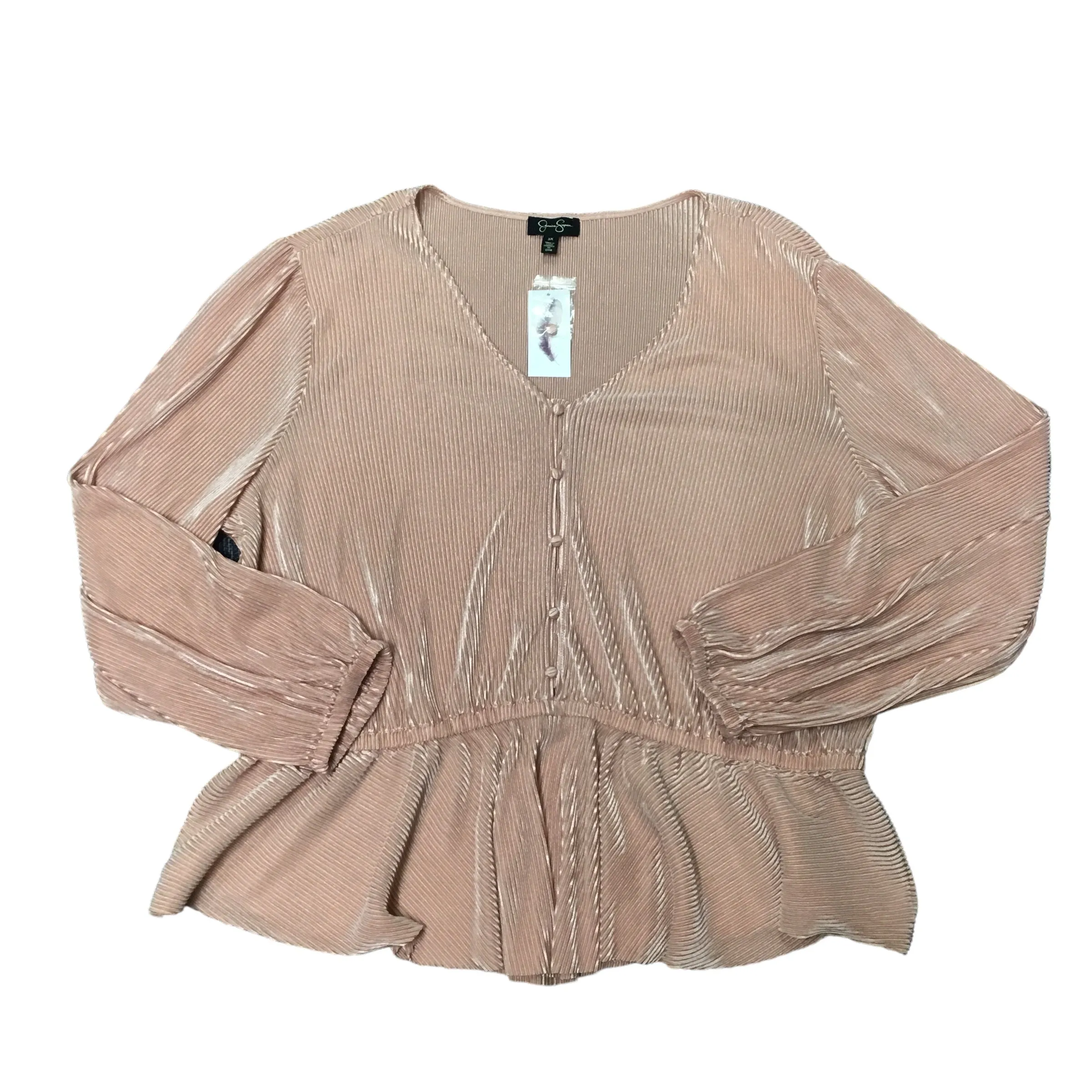 Top Long Sleeve By Jessica Simpson  Size: 3x