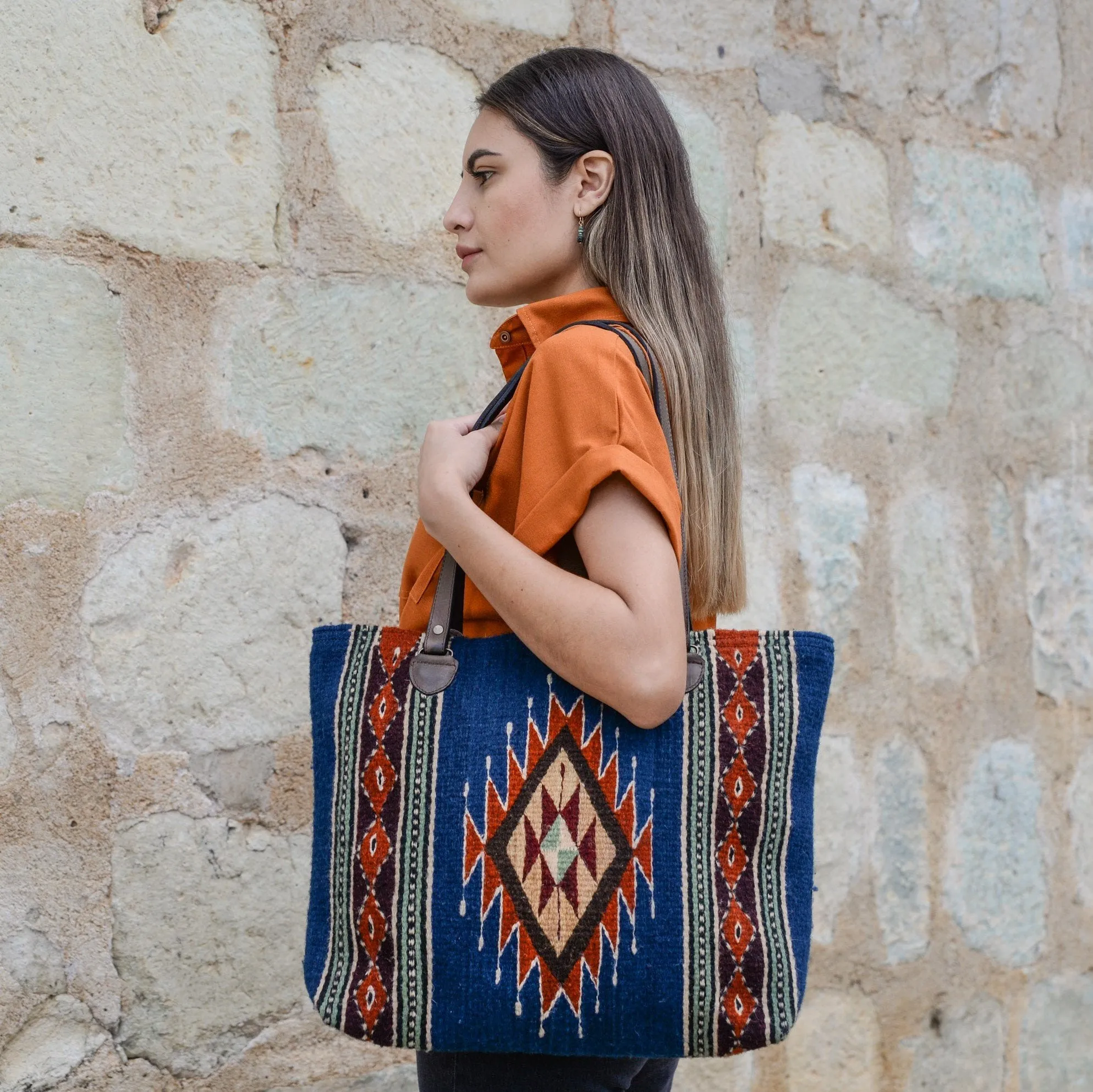 Tribal Diamond Tote ~ Last Chance