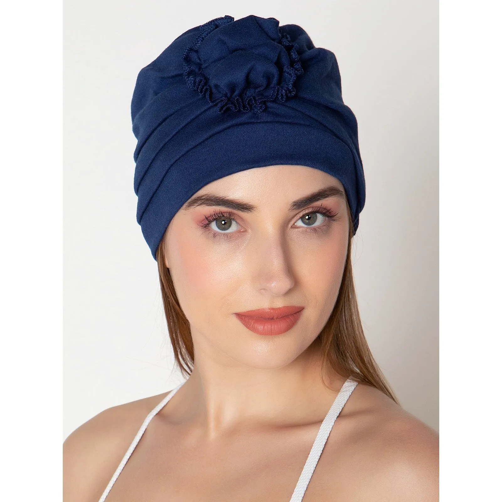 Turban Cotton  Dark Blue