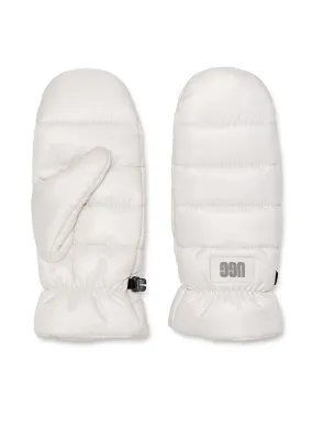 UGG Puff Yeah Mittens with logo - Vanter - nimbus