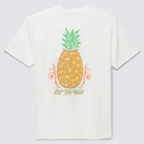 VANS Pineapple Skull Graphic T-Shirt - Cream