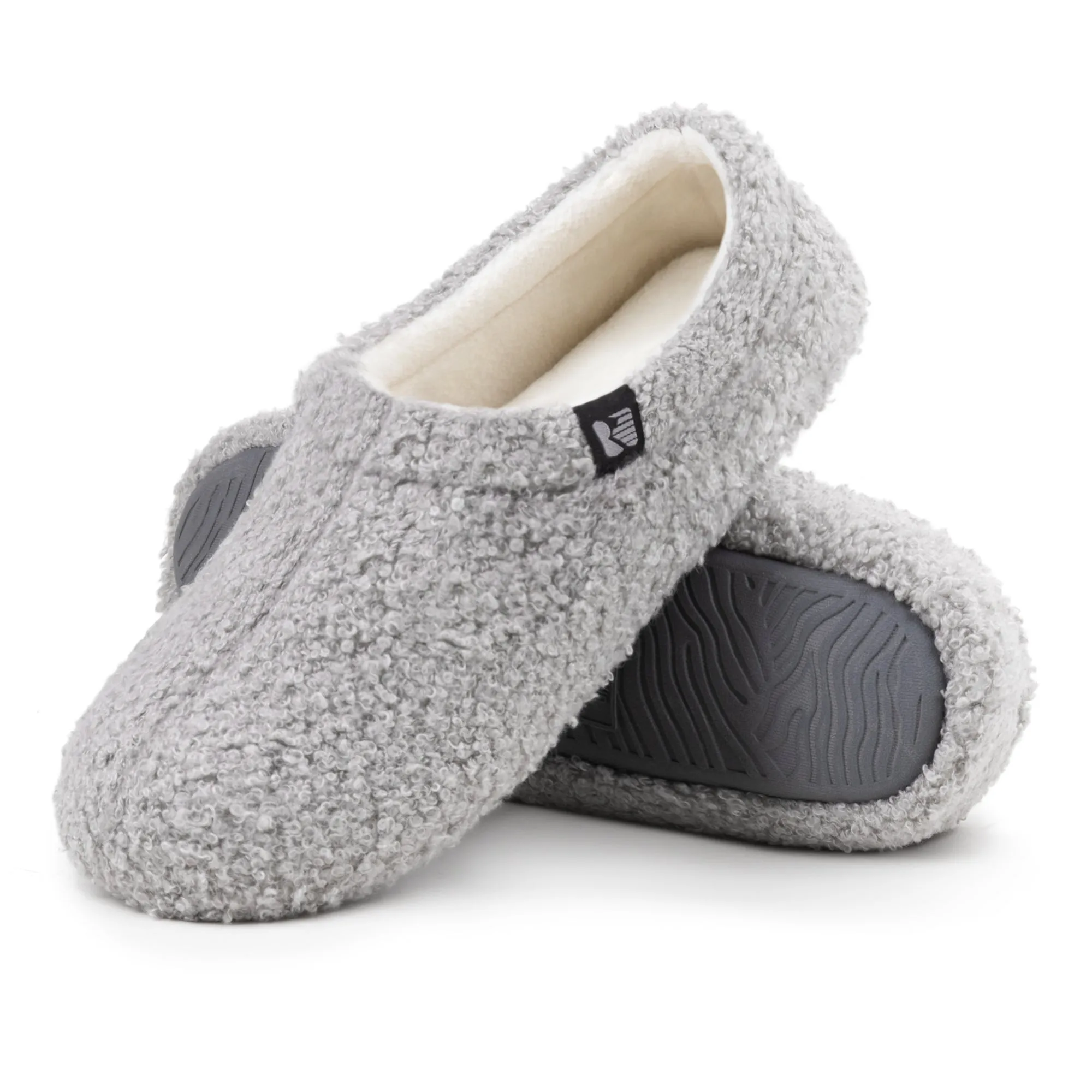 Women's Fuzzy Fleece Closed Back Indoor Slipper