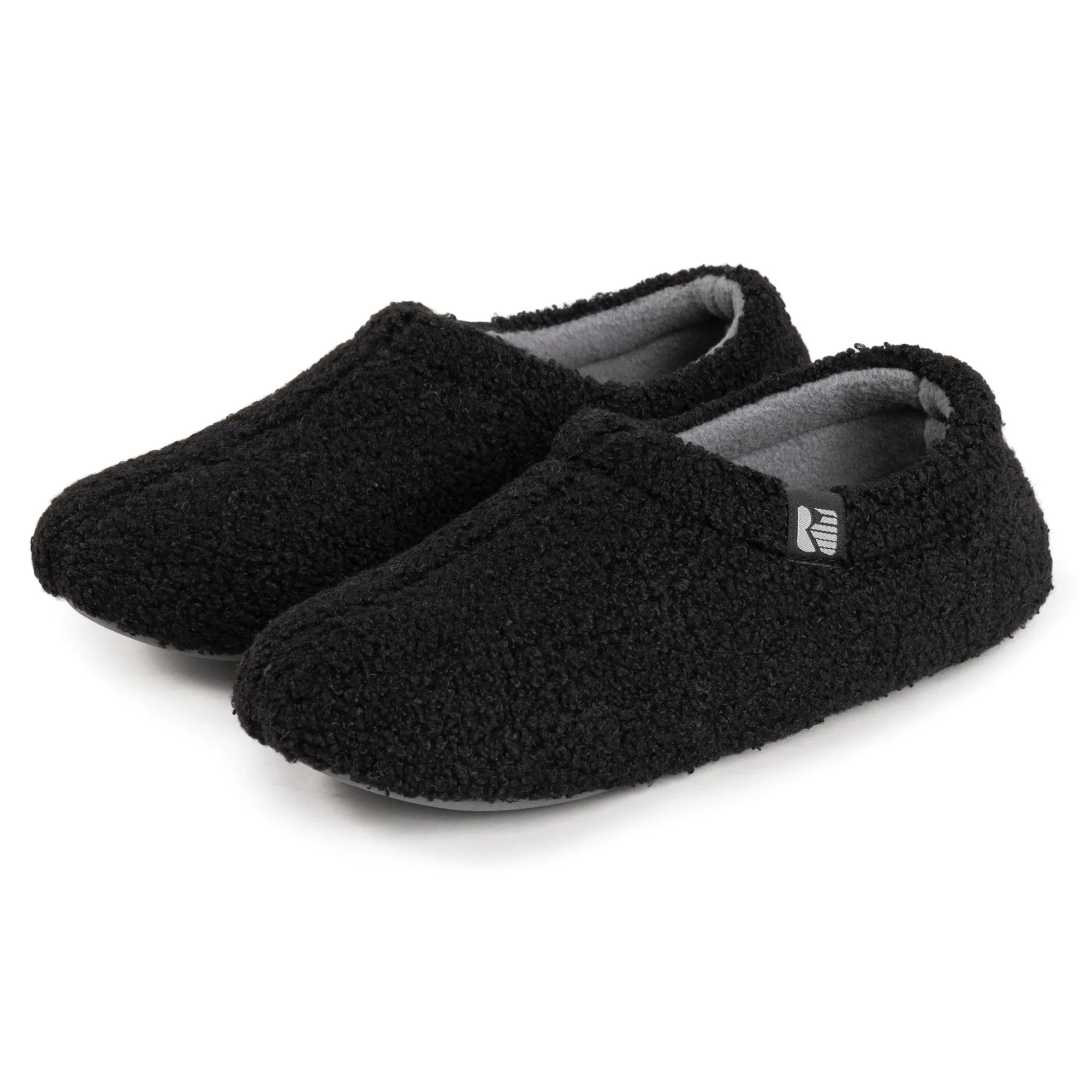 Women's Fuzzy Fleece Closed Back Indoor Slipper