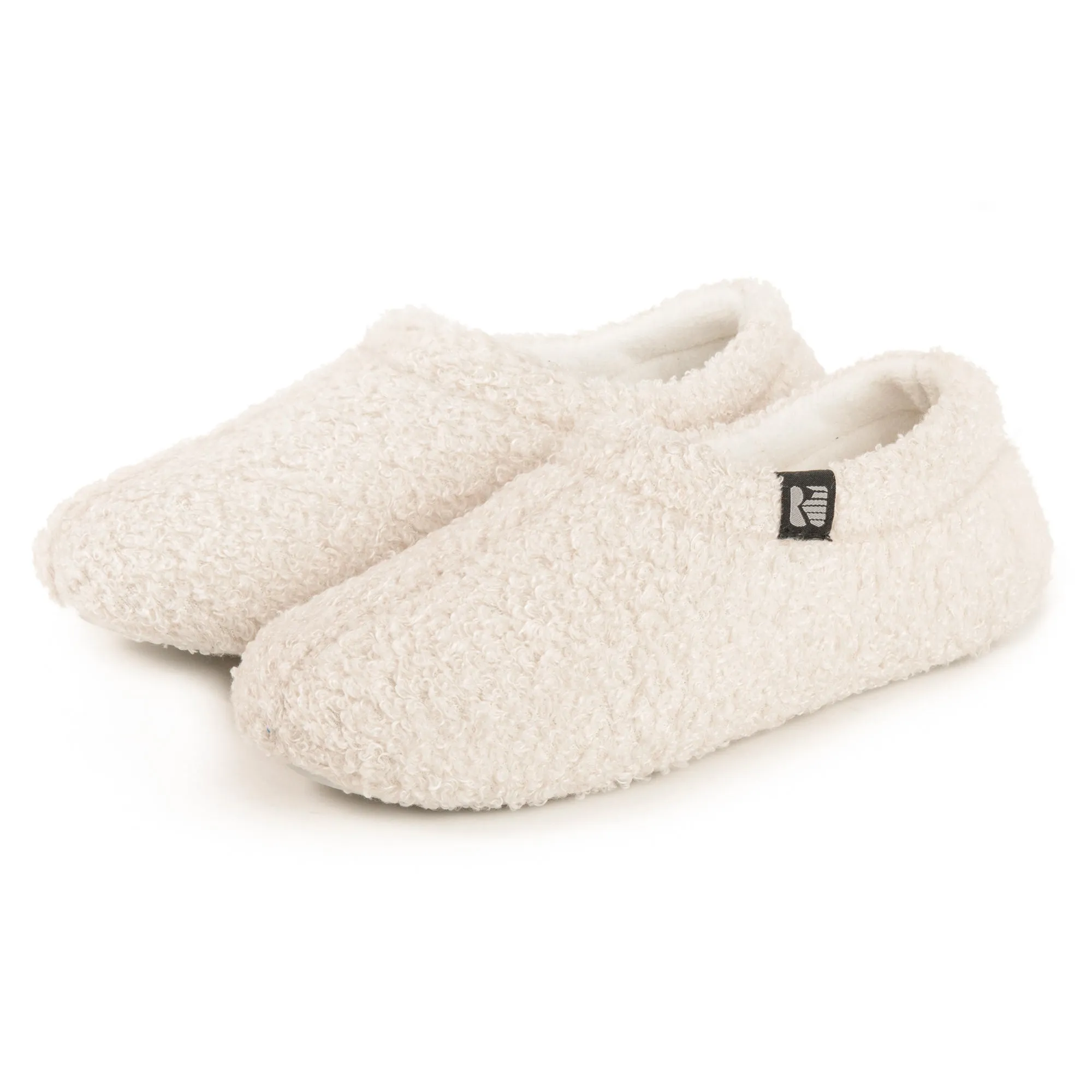 Women's Fuzzy Fleece Closed Back Indoor Slipper